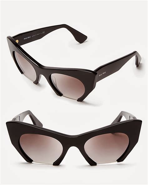 miu miu eye glasses|miu cat eye sunglasses.